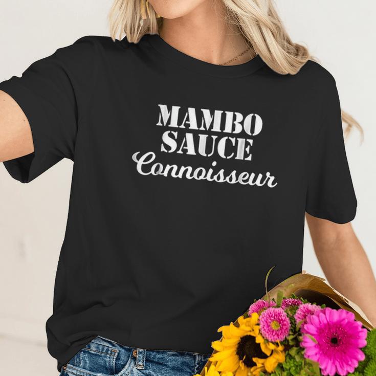 Funny I Love Washington Dc Maryland Mambo Mumbo Sauce Women T-Shirt Gifts for Her