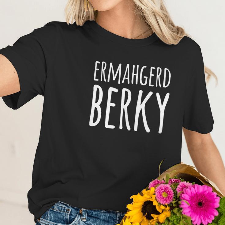 Funny Memes Oh My God Becky Ermahgerd Berky Women T-Shirt Gifts for Her