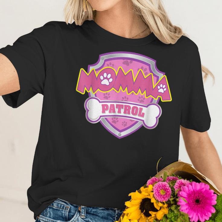 Funny Momma Patrol - Dog Mom Dad For Men Women Women T-Shirt Gifts for Her