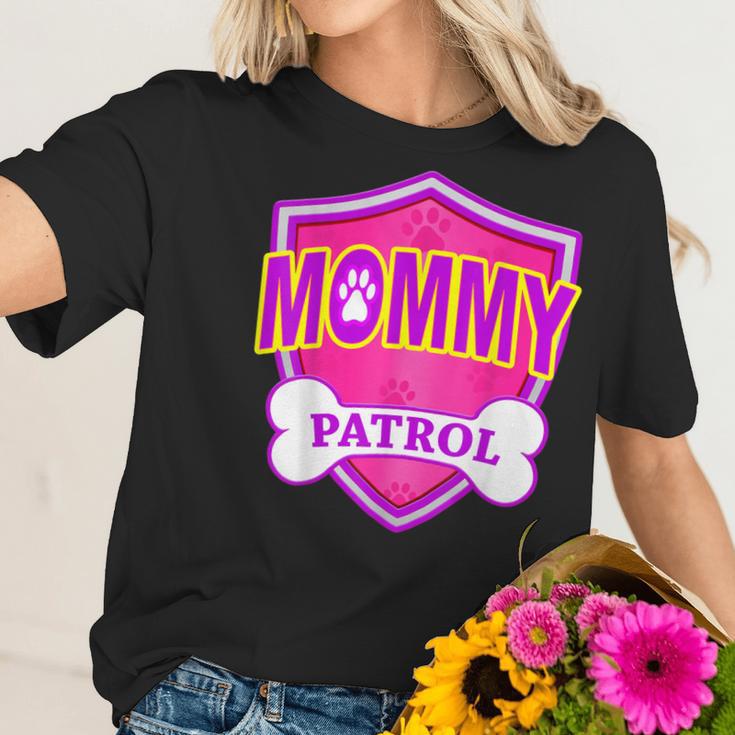 Funny Mommy Patrol - Dog Mom Dad For Men Women Women T-Shirt Gifts for Her