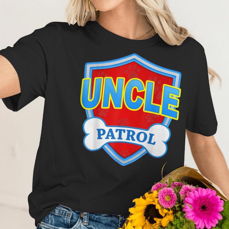 Funny Uncle Patrol - Dog Mom Dad For Men Women Women T-Shirt Gifts for Her