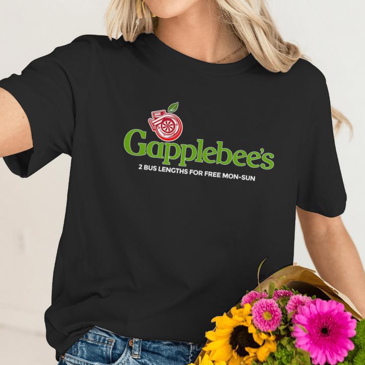 Gapplebees Drag Racing Gapped American Muscle Gift Women T-Shirt Gifts for Her