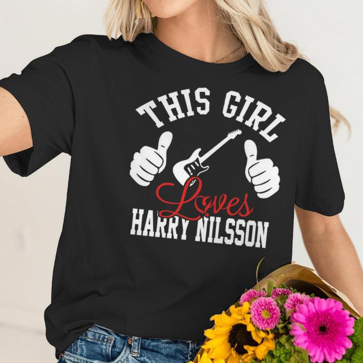 This Girl Loves Harry Nilsson Christmast 2020 Women T-Shirt Gifts for Her