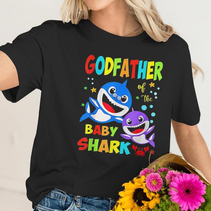 Godfather Of The Baby Shark Women T-Shirt Gifts for Her