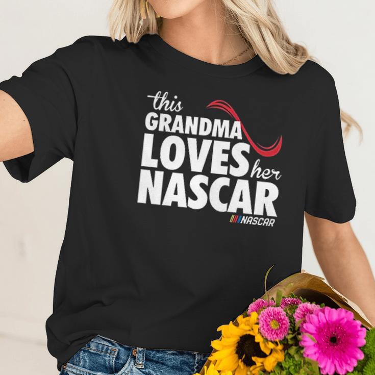 This Grandma Loves Nascar Women T-Shirt Gifts for Her