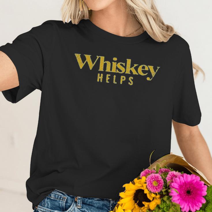 Grunt Style Whiskey Helps Women T-Shirt Gifts for Her