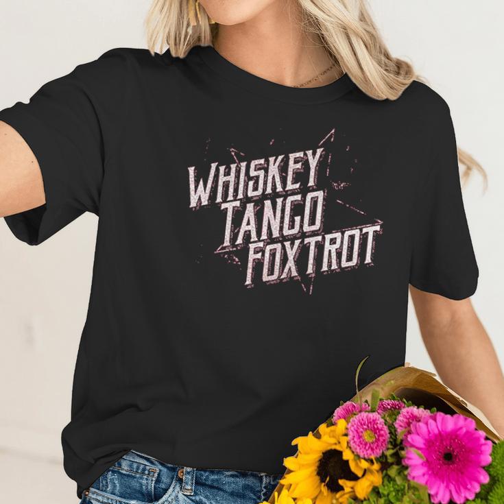 Grunt Style Whiskey Tango Foxtrot Cardinal Women T-Shirt Gifts for Her