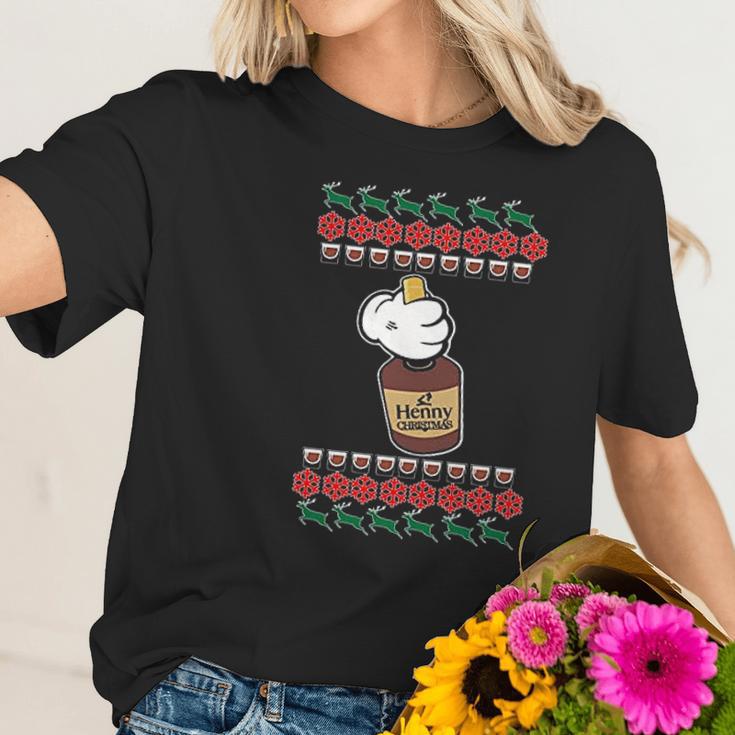 Henny Christmas Women T-Shirt Gifts for Her