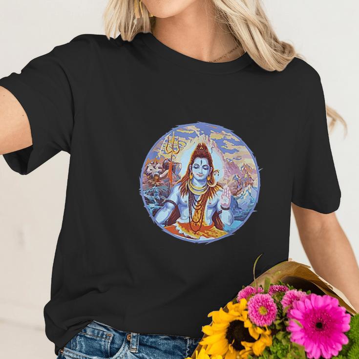 Hindu God Shiva The Destroyer Hinduism Fans Women T-Shirt Gifts for Her