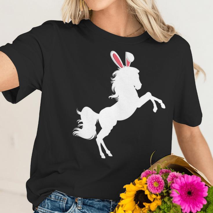 Horse Easter Stallion For Women Teens Girls Women T-Shirt Gifts for Her