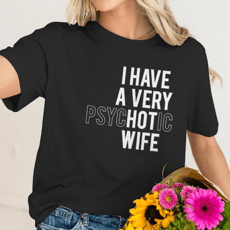 I Have A Very Hot Wife Women T-Shirt Gifts for Her