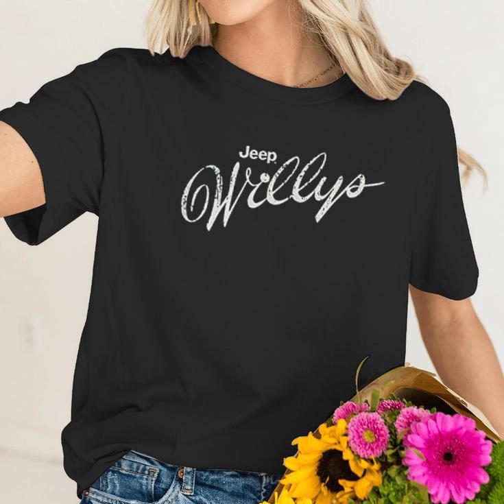 Womens Jeep Willys Gift Women T-Shirt Gifts for Her