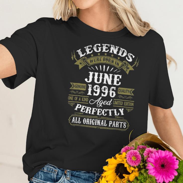 June 1996 25Th Birthday Gift 25 Years Old Men Women Women T-Shirt Gifts for Her