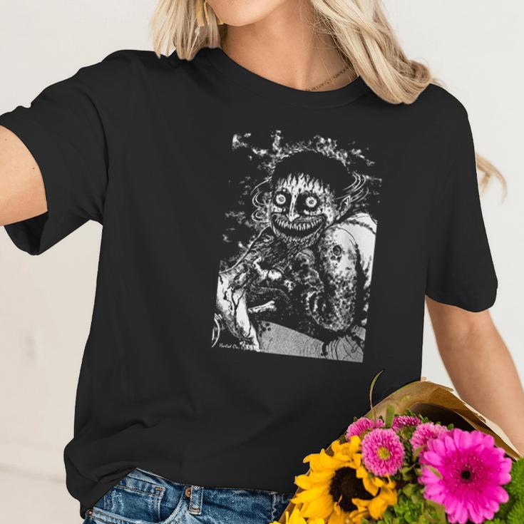 Junji Ito Haunted House Women T-Shirt Gifts for Her