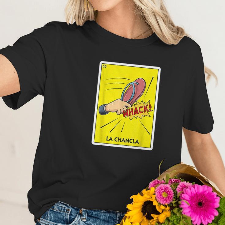 La Chancla Mexico Flip Flop Latino Mom Chancla Survivor Women T-Shirt Gifts for Her