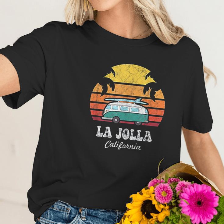 La Jolla Souvenir Retro California Men Women Kids Clothing Women T-Shirt Gifts for Her