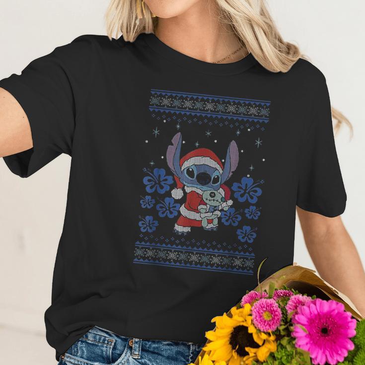 Lilo And Stitch Christmas Stitch Style Women T-Shirt Gifts for Her