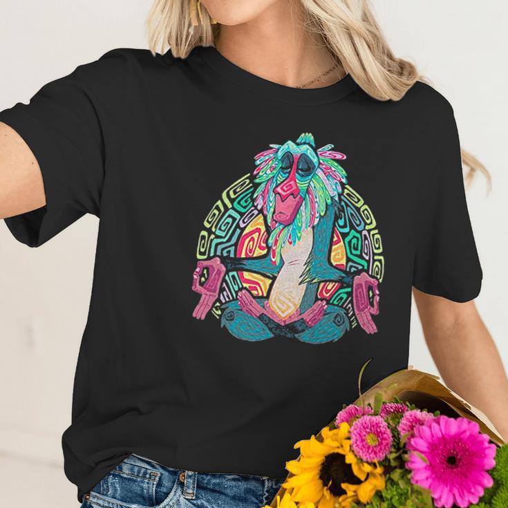 Lion King Geometric Rainbow Women T-Shirt Gifts for Her