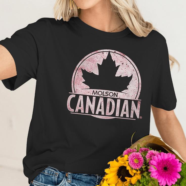 Molson Maple Leaf Beer Women T-Shirt Gifts for Her