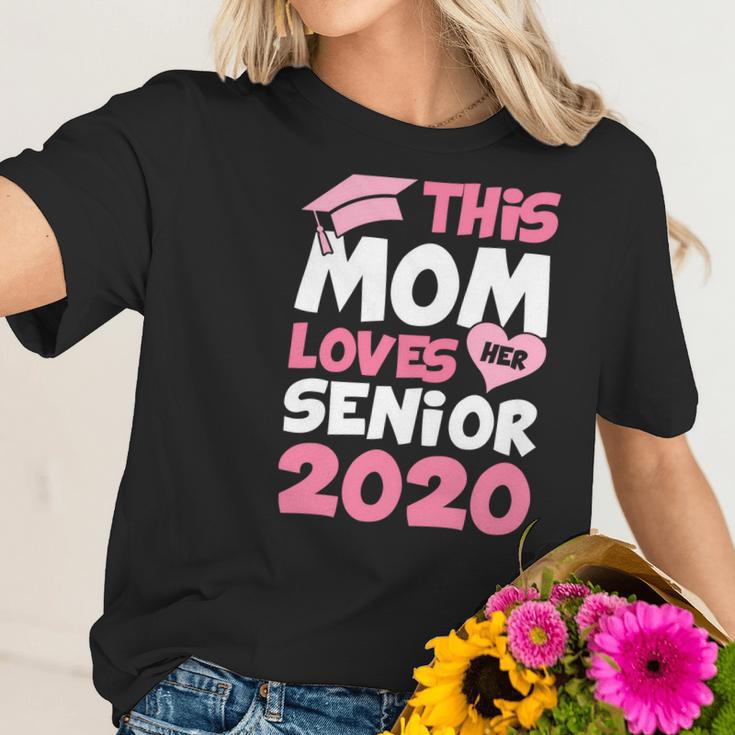 This Mom Lovers Her Senior 2020 Women T-Shirt Gifts for Her