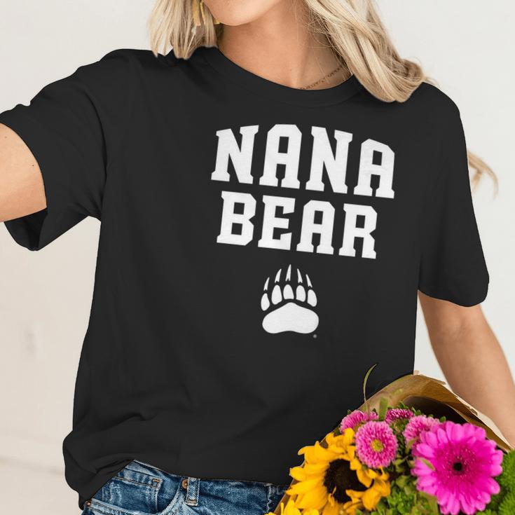 Montana Grizzlies Nana Bear Apparel Women T-Shirt Gifts for Her