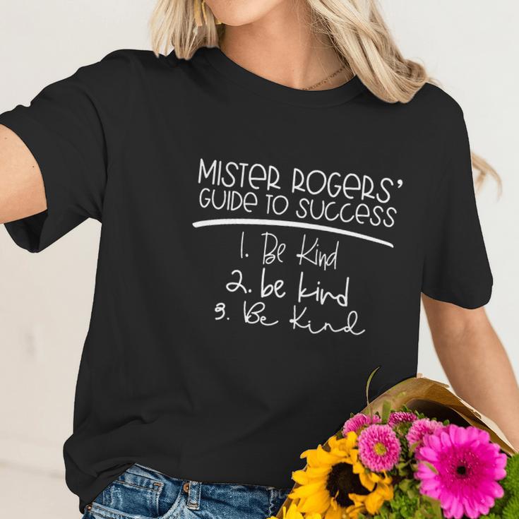 Mr Rogers Be Kind Women T-Shirt Gifts for Her