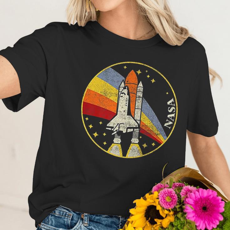 Nasa Rainbow Women T-Shirt Gifts for Her