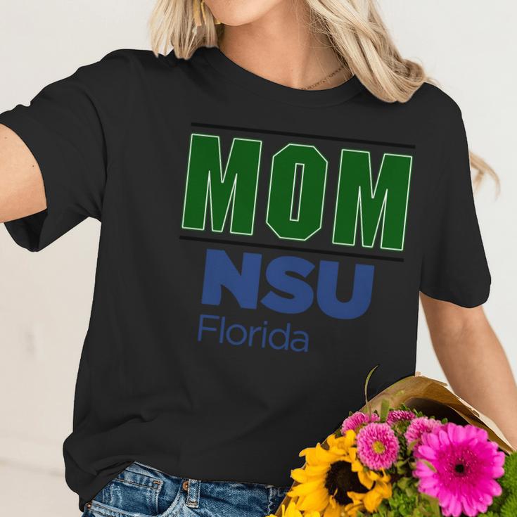 Nova Southeastern University Proud Mom Parents Day 2020 Women T-Shirt Gifts for Her