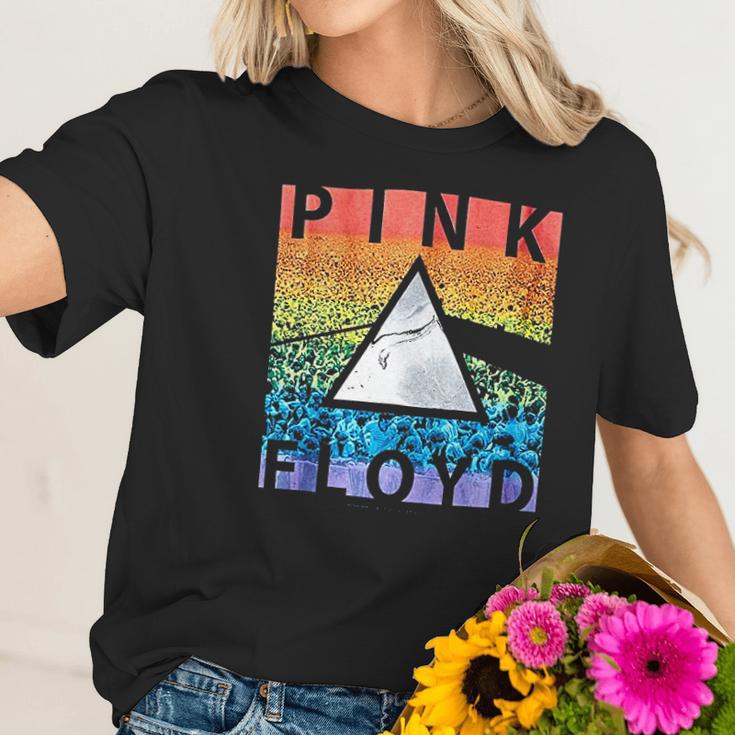 Pink Floyd Rainbow Women T-Shirt Gifts for Her