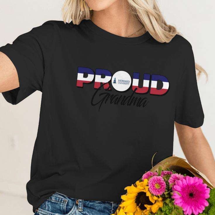 Proud Grandma Howard University Best Family Gifts Women T-Shirt Gifts for Her