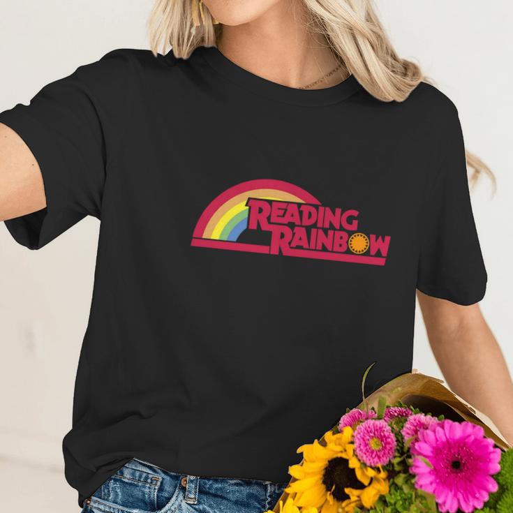 Reading Rainbow Women T-Shirt Gifts for Her