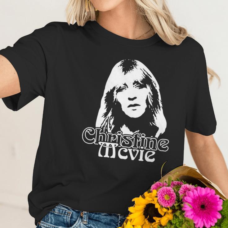 Retro Graphic Christine Mcvie Art Women T-Shirt Gifts for Her