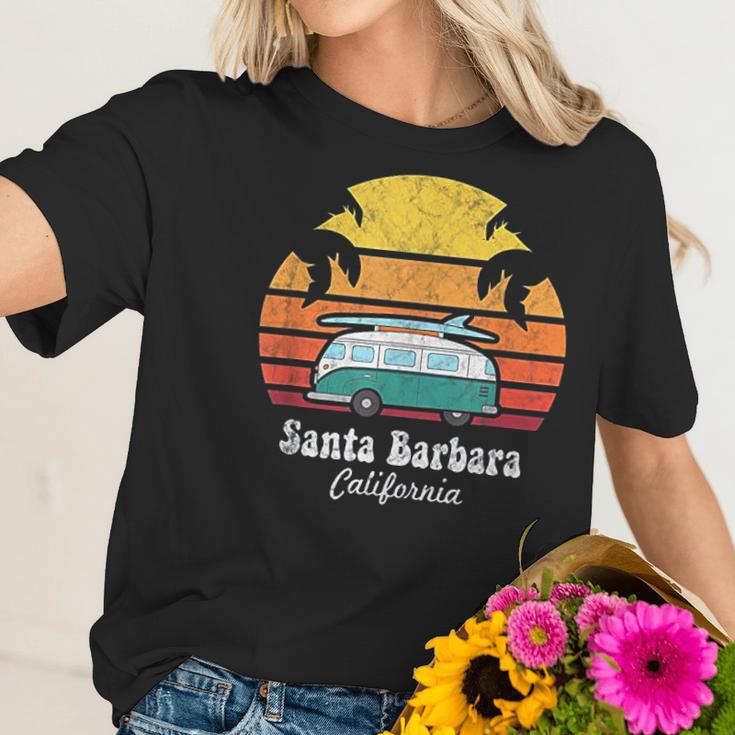 Santa Barbara Souvenir Retro California Men Women Women T-Shirt Gifts for Her