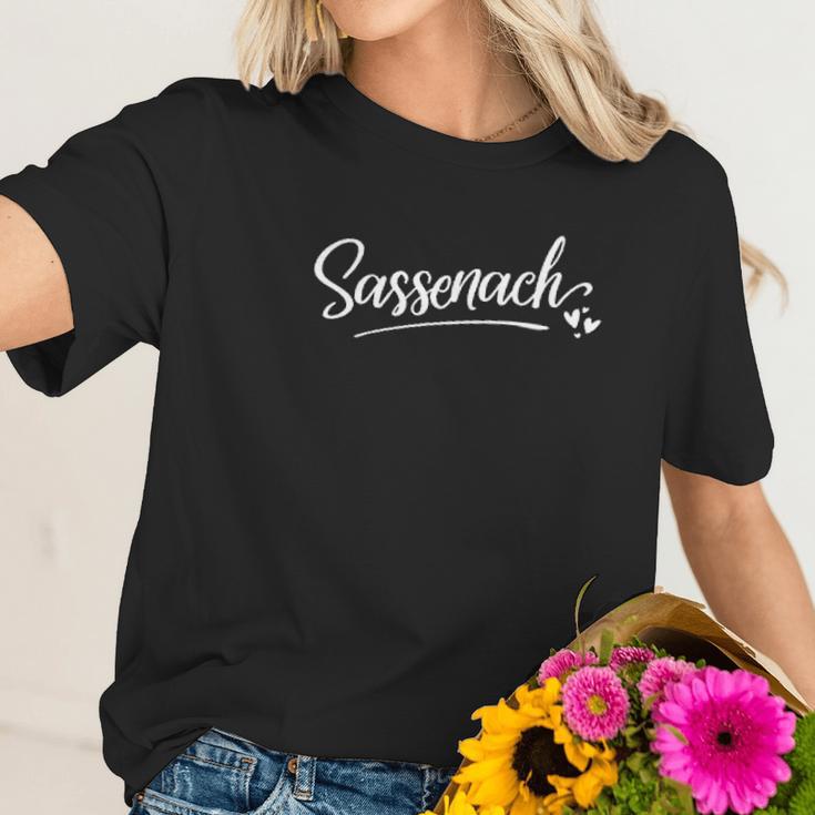 Sassenach Hearts Missy Fit Ladies Women T-Shirt Gifts for Her