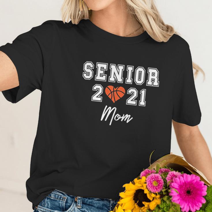 Senior 2021 Basketball Mom Gift Women T-Shirt Gifts for Her