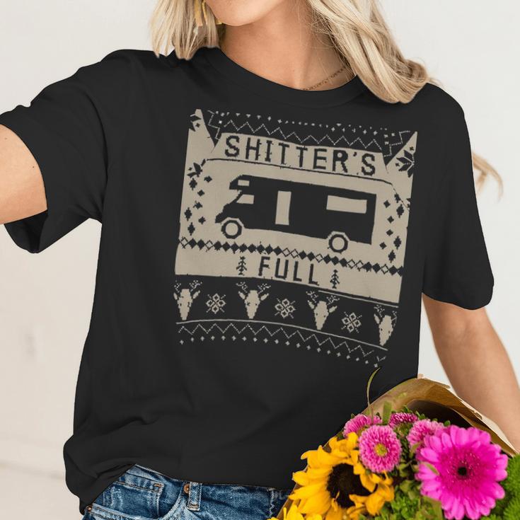 Shitter S Full Christmas CampingS Limited Women T-Shirt Gifts for Her