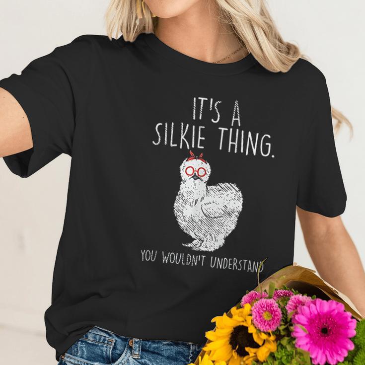 Silkie Chicken Women T-Shirt Gifts for Her