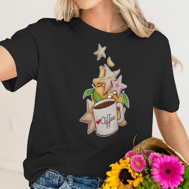 Starfish Coffee Women T-Shirt Gifts for Her