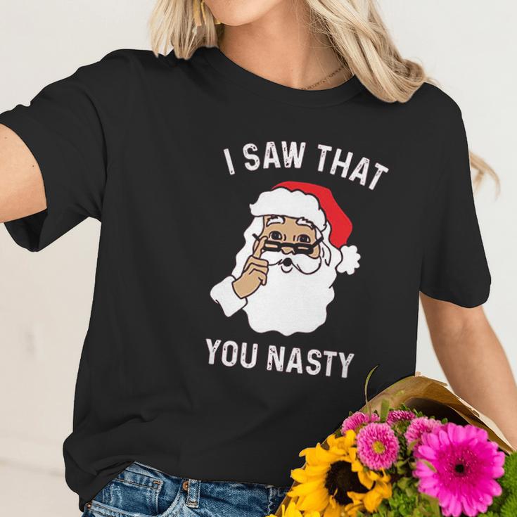 Tipsy Funny Christmas Festive Christmas Women T-Shirt Gifts for Her