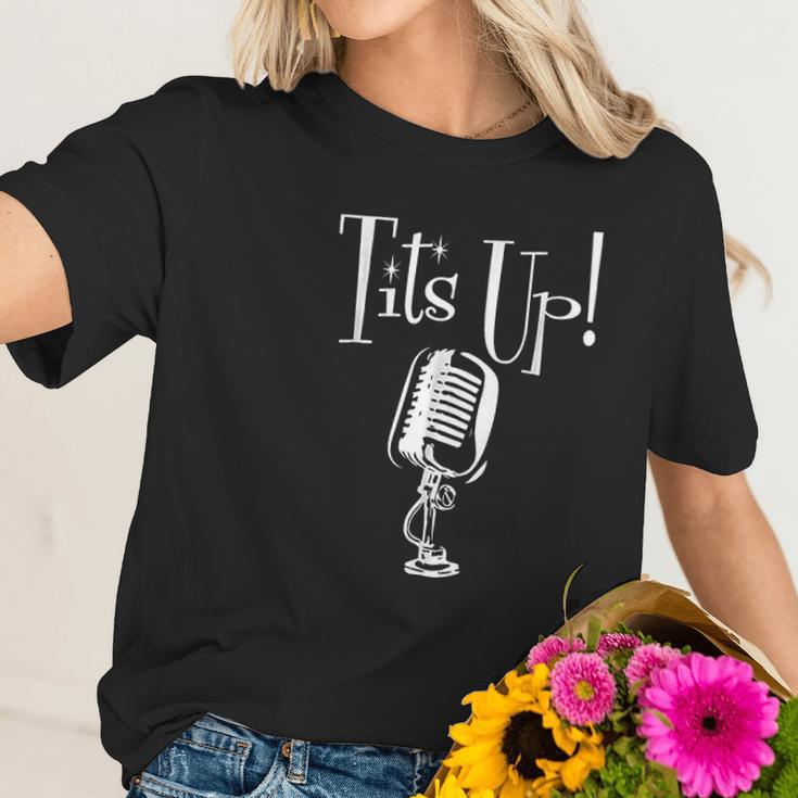 Tits Up Support Feminism Women Empowerment Women T-Shirt Gifts for Her