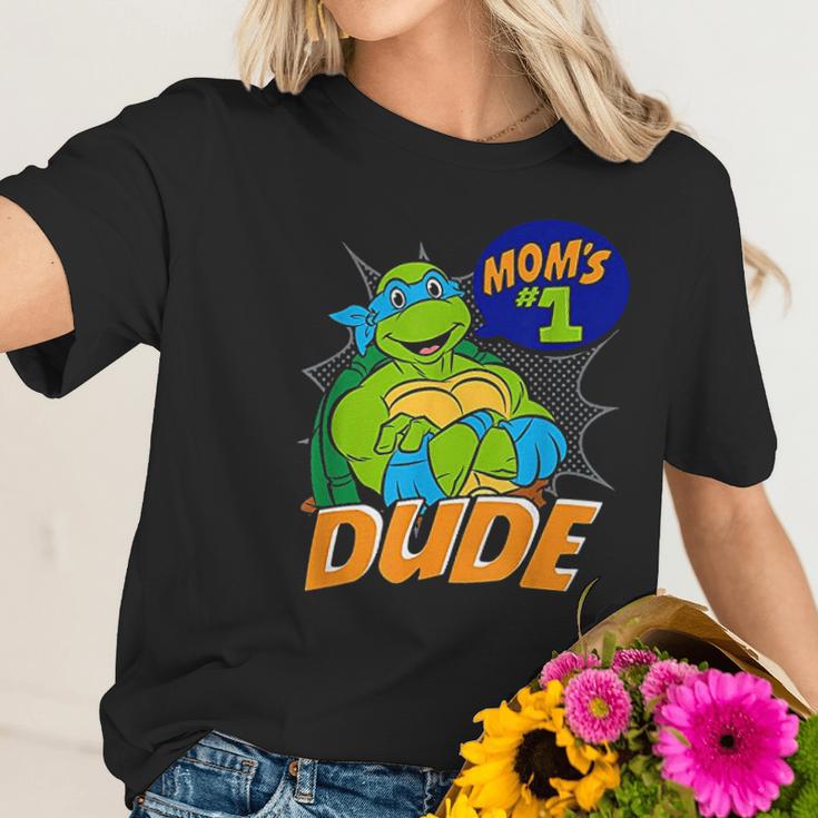 Tmnt Leonardo Moms Number 1 Women T-Shirt Gifts for Her