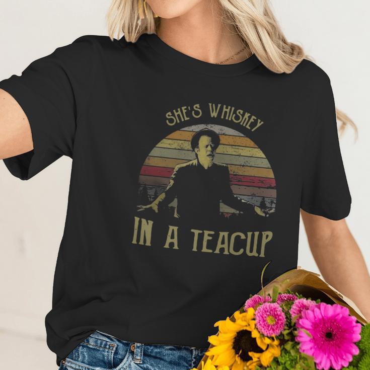 Tom Waits She’S Whiskey In A Teacup Women T-Shirt Gifts for Her