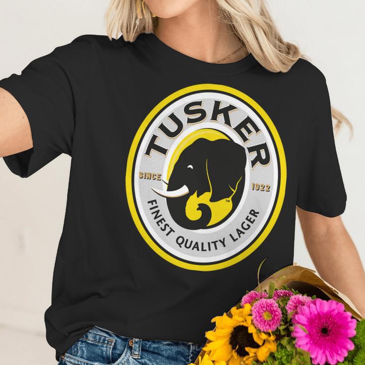 Tusker Beer Women T-Shirt Gifts for Her