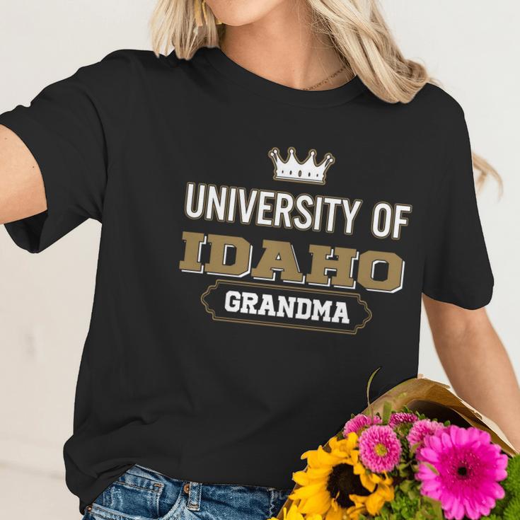 University Of Idaho Grandma Great Gift For Grandparents Women T-Shirt Gifts for Her