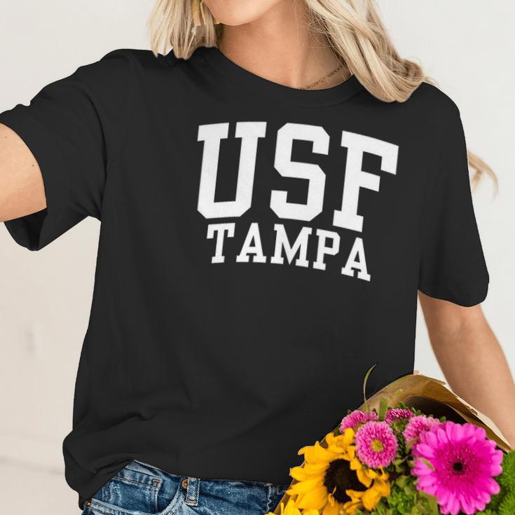 Womens University Of South Florida Tampa Oc1599 Public Research University Women T-Shirt Gifts for Her