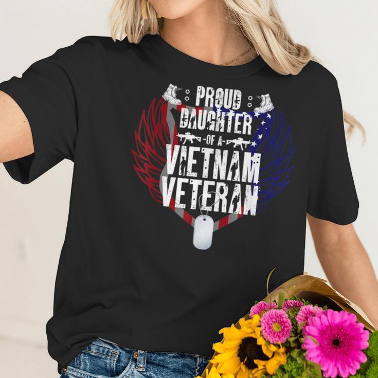 Usa Pride Patriotic Women Gift Idea Vietnam Women T-Shirt Gifts for Her