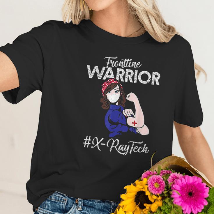 Vintage Frontline Warrior X Ray Tech Xmas Gift For Women Women T-Shirt Gifts for Her