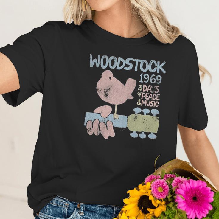 Woodstock 50 Years Dove Women T-Shirt Gifts for Her