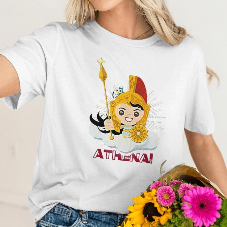 Athena Greek Mythology Goddess Women T-Shirt Gifts for Her