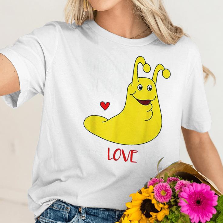 Banana Slugs Need Love Too Women T-Shirt Gifts for Her